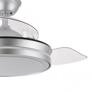 Ventilador LED con aspas plegables Esparta Mini CCT (72W)