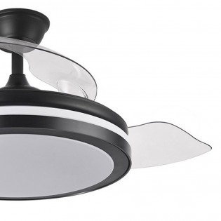 Ventilador LED con aspas retráctiles Esparta Plus CCT (72W)