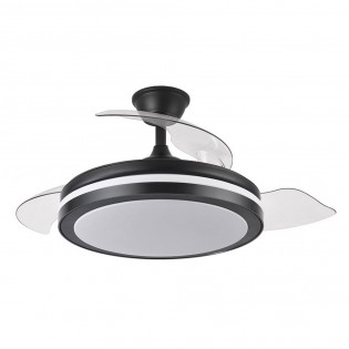 Ventilador LED con aspas retráctiles Esparta Plus CCT (72W)