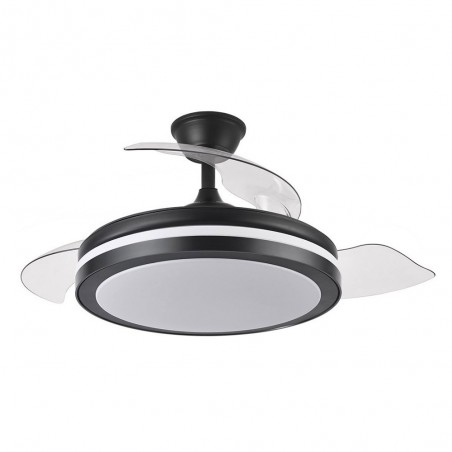 Ventilador LED con aspas retráctiles Esparta Plus CCT (72W)