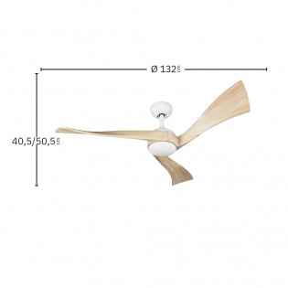 Ventilador de techo LED Janubi CCT (22W)