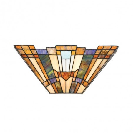 Aplique de pared Tiffany Inglenook