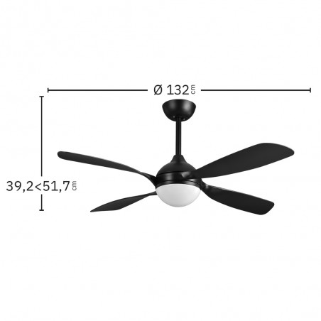 Ventilador de techo LED Livorno CCT II (30W)