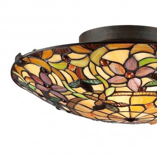 Plafón de techo Tiffany Kami