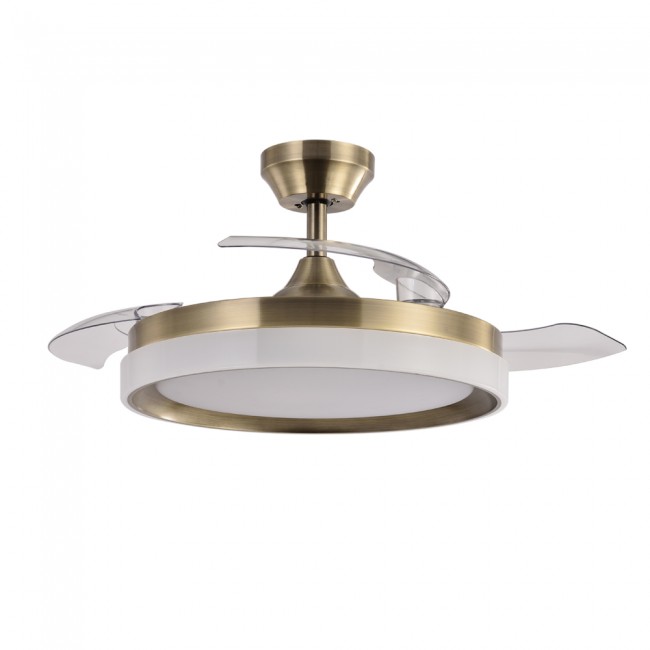 ventilador led aspas plegables zenit cct 72w