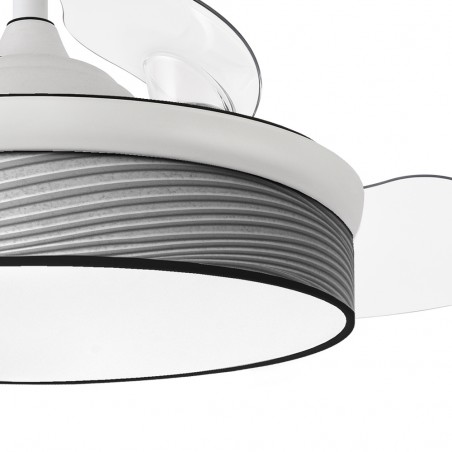 Ventilador LED aspas plegables Moda Mini Surco (72W)