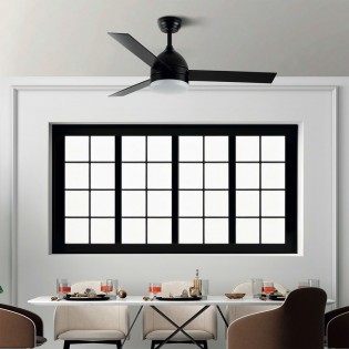 Ventilador LED aspas reversibles Legio CCT (26W)