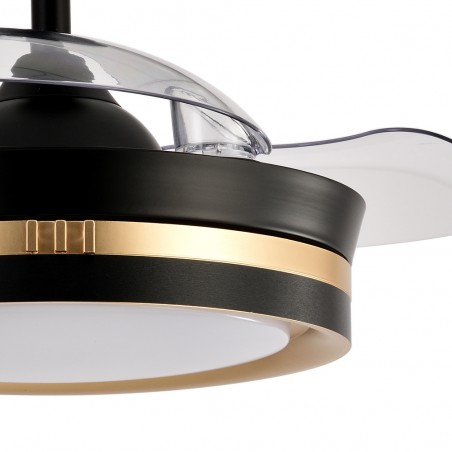 Ventilador LED aspas plegables Viper Mini CCT (48W)