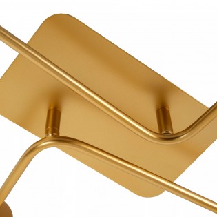 Plafón de techo Lester Oro (4 luces)