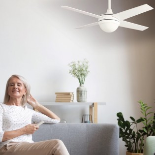 Ventilador de techo con luz Autan