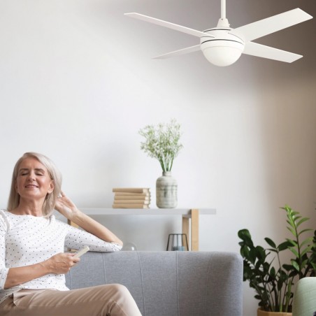 Ventilador de techo con luz Autan