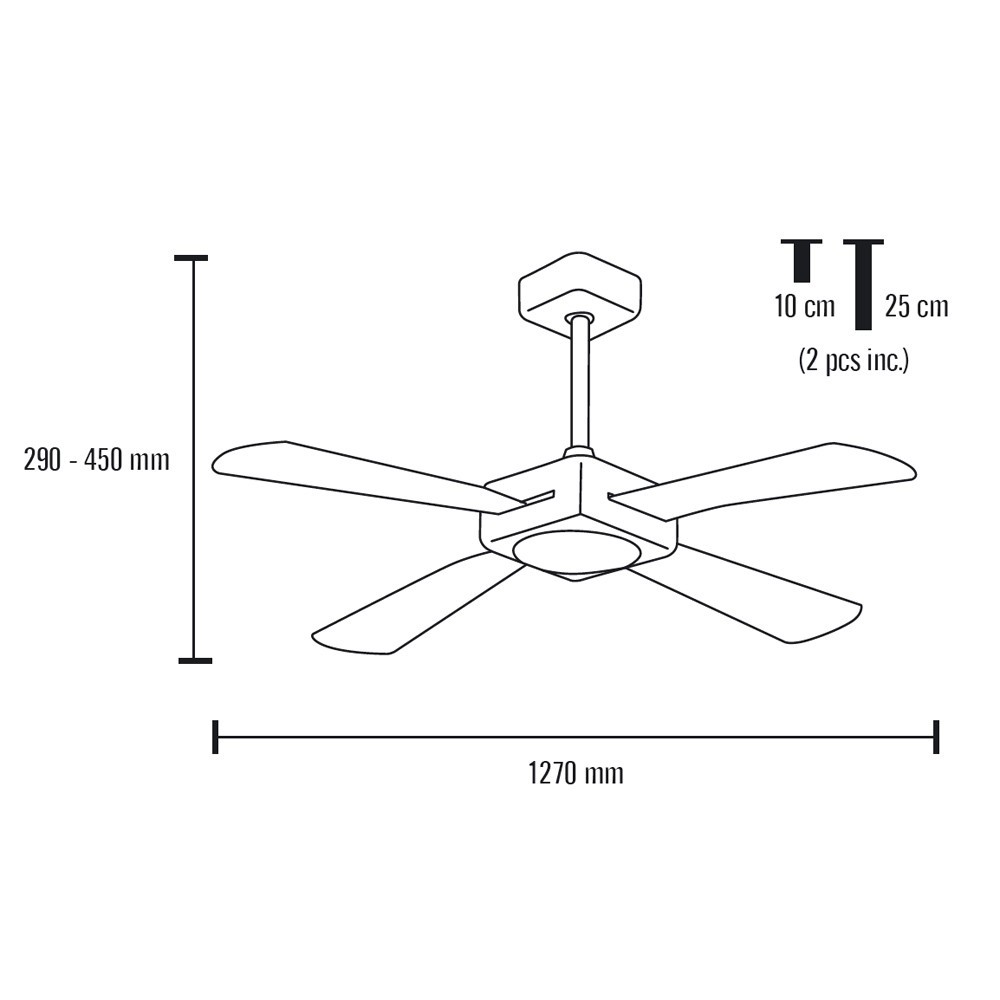 ventilador led melmeti