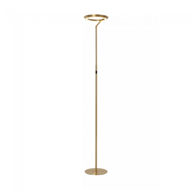 lampara de pie led celeste dim 21w