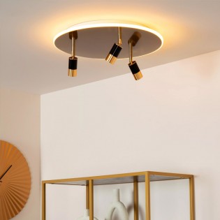 Plafón de techo LED Jubel (3x5W+28W)