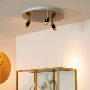 Plafón de techo LED Jubel (3x5W+28W)