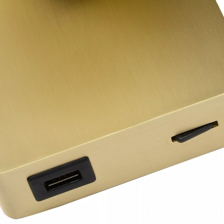 Aplique LED con interruptor y USB Nigel (5W)