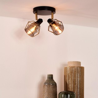 Plafón de techo Nila (2 luces)