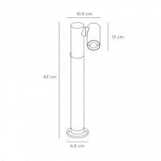 Baliza de exterior LED Tatum (4.5W)