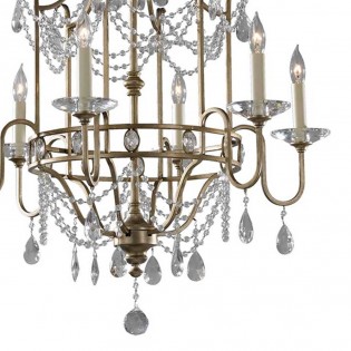 Lámpara de araña Gianna (6...