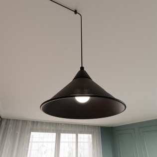 Aplique de pared Cerremo Negro