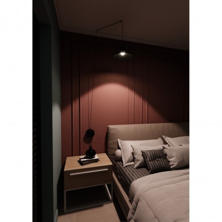 Aplique de pared Cerremo Negro