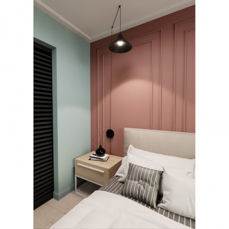 Aplique de pared Cerremo Negro