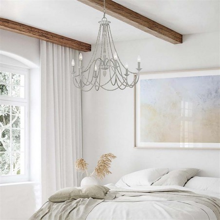 Lámpara de araña Maryville (6 Luces)