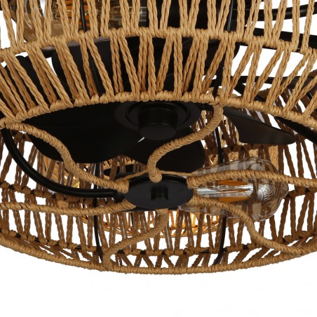 Ventilador de techo con luz Greip