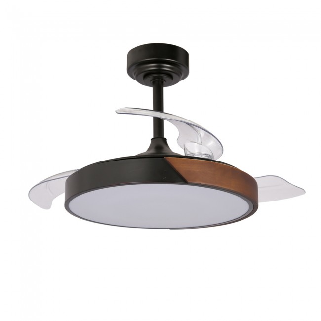 Ventilador LED aspas retráctiles Taoro Mini CCT Dim (46W)