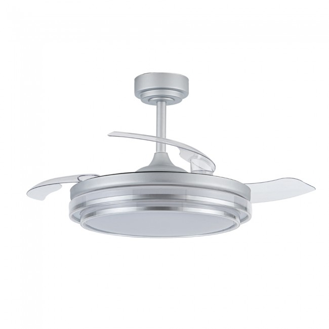 ventilador led aspas plegables lander cct dim 72w