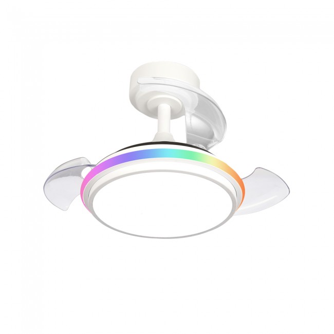 Ventilador LED aspas plegables Antila Mini XS RGB CCT (40W)