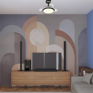 Ventilador LED aspas plegables Antila Mini XS CCT (35W)