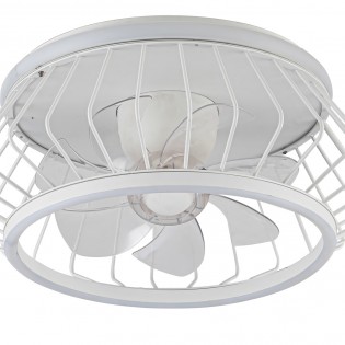Ventilador Plafón LED Cobra CCT Dim (50W)