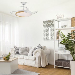 Ventilador LED aspas...