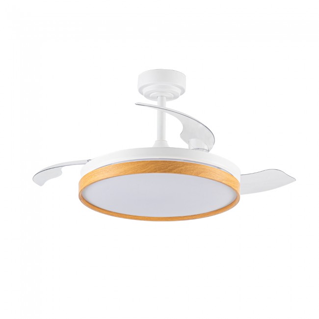 Ventilador LED aspas plegables Panam CCT Dim (72W)