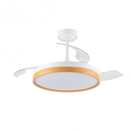 Ventilador LED aspas plegables Panam CCT Dim (72W)
