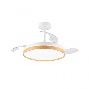Ventilador LED aspas plegables Panam CCT Dim (72W)