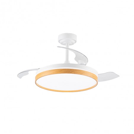 Ventilador LED aspas plegables Panam CCT Dim (72W)