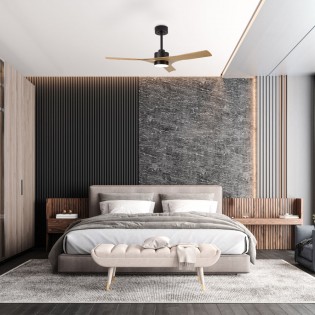 Ventilador de techo LED Thai CCT Dim (30W)