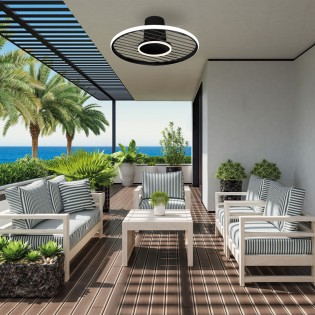 Ventilador de techo LED Soho CCT Dim (45W)