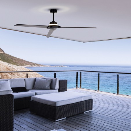 Ventilador LED aspas reversibles Brisa CCT Dim (20W)