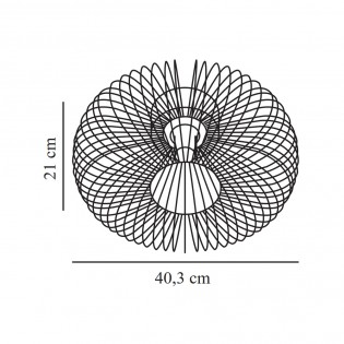 Aplique de pared Beroni