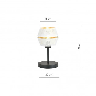 Lámpara de mesa Venice Blanco
