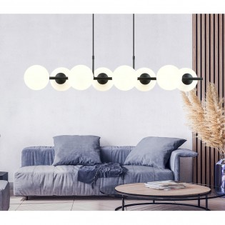 Lámpara colgante Armaro Opal (8 luces)