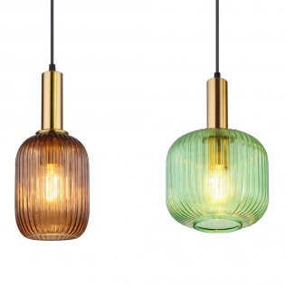 Lámpara colgante lineal Normy