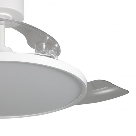 Ventilador LED aspas retráctiles Carpi CCT Dim (36W)