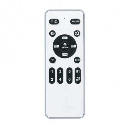 Ventilador de techo LED Milfero Blanco CCT Dim (20W)