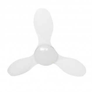 Ventilador de techo LED Cavil Mini Blanco CCT Dim (20W)