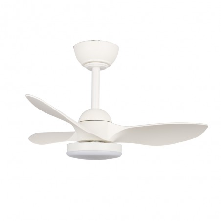 Ventilador LED Cavil Mini S Blanco CCT Dim (20W)