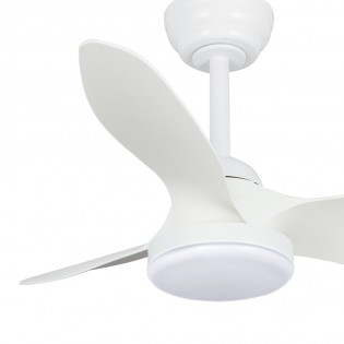 Ventilador LED Cavil Mini S Blanco CCT Dim (20W)